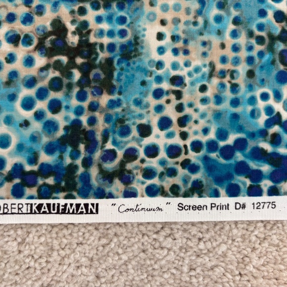 Vintage Robert Kaufman screen print fabric piece - Picture 4 of 9